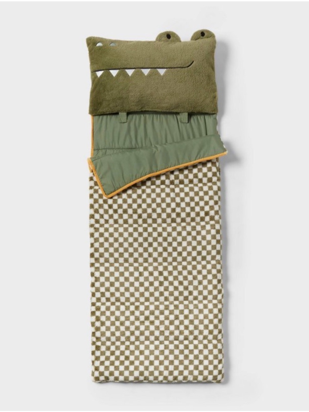 NWT Kids' Alligator Sleeping Bag
